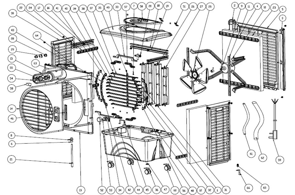Honeywell - CO60 Water Fill Door (CO60-720)